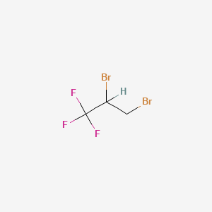 molecular formula C3H3Br2F3 B1583363 2,3-二溴-1,1,1-三氟丙烷 CAS No. 431-21-0