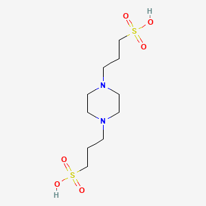 molecular formula C10H22N2O6S2 B1583367 1,4-Piperazinedipropanesulfonic acid CAS No. 5625-56-9