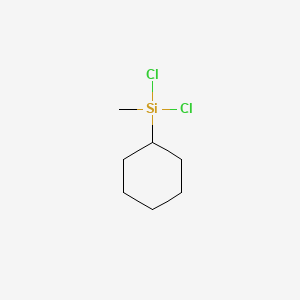 molecular formula C7H14Cl2Si B1583368 Methylcyclohexyldichlorosilane CAS No. 5578-42-7