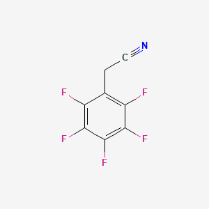 molecular formula C8H2F5N B1583369 Pentafluorophenylacetonitrile CAS No. 653-30-5
