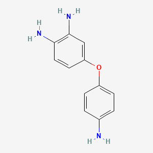 molecular formula C12H13N3O B1583373 3,4,4'-Triaminodiphenyl ether CAS No. 6264-66-0