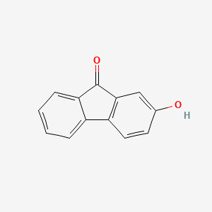 molecular formula C13H8O2 B1583378 2-Hydroxy-9-fluorenone CAS No. 6949-73-1