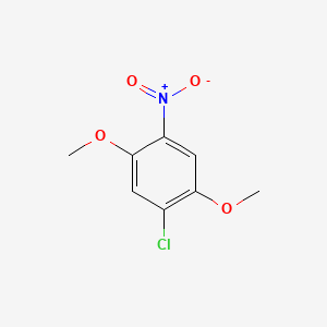 molecular formula C8H8ClNO4 B1583379 4-Chloro-2,5-dimethoxynitrobenzene CAS No. 6940-53-0