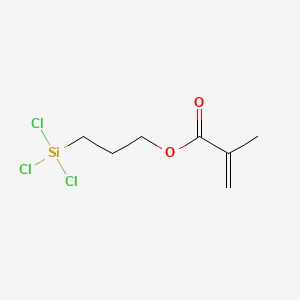 molecular formula C7H11Cl3O2Si B1583383 3-(Trichlorosilyl)propyl methacrylate CAS No. 7351-61-3