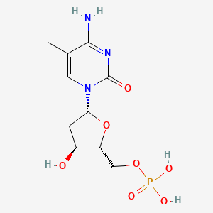 molecular formula C10H16N3O7P B1583386 Deoxy-5-methylcytidylic acid CAS No. 2498-41-1
