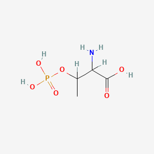molecular formula C4H10NO6P B1583387 O-Phospho-DL-threonine CAS No. 27530-80-9