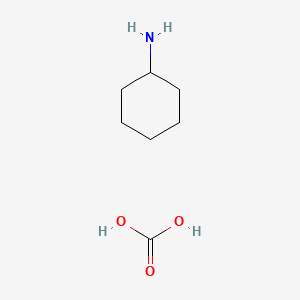 molecular formula C7H15NO3 B1583402 Cyclohexylamine carbonate CAS No. 20227-92-3