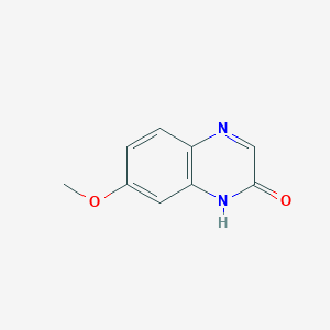 molecular formula C9H8N2O2 B1583403 7-Methoxyquinoxalin-2(1H)-one CAS No. 55687-30-4
