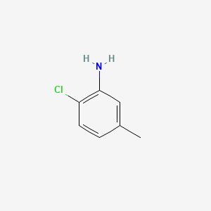 molecular formula C7H8ClN B1583412 2-Chloro-5-methylaniline CAS No. 95-81-8