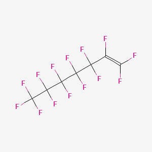 molecular formula C7F14 B1583415 perfluoroheptene-1 CAS No. 355-63-5