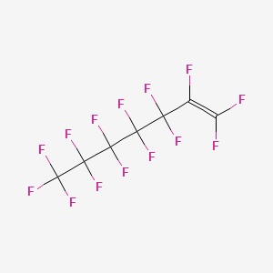 molecular formula C7F14 B1583415 Perfluorohept-1-ene CAS No. 355-63-5
