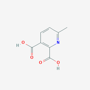 molecular formula C8H7NO4 B1583419 6-甲基-2,3-吡啶二羧酸 CAS No. 53636-70-7