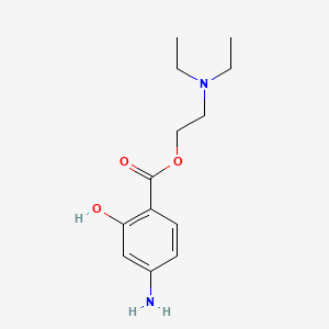 B1583423 Hydroxyprocaine CAS No. 487-53-6