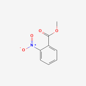 molecular formula C8H7NO4 B1583425 Methyl 2-nitrobenzoate CAS No. 606-27-9