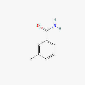 molecular formula C8H9NO B1583426 3-Methylbenzamide CAS No. 618-47-3