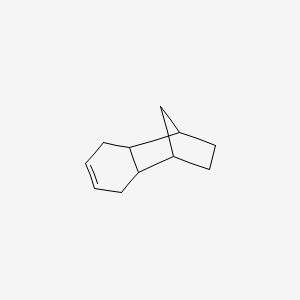 molecular formula C11H16 B1583431 Tricyclo[6.2.1.02,7]undeca-4-ene CAS No. 91465-71-3