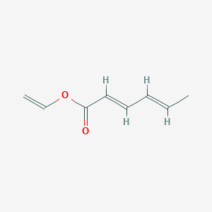 molecular formula C8H10O2 B1583436 Sorbic acid vinyl ester CAS No. 42739-26-4