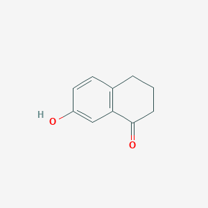 molecular formula C10H10O2 B1583441 7-Hydroxy-1-tetralone CAS No. 22009-38-7