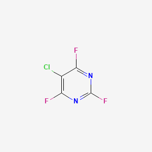 molecular formula C4ClF3N2 B1583448 5-Chloro-2,4,6-trifluoropyrimidine CAS No. 697-83-6