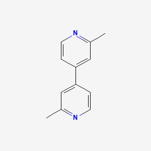 molecular formula C12H12N2 B1583449 2,2'-二甲基-4,4'-联吡啶 CAS No. 712-61-8