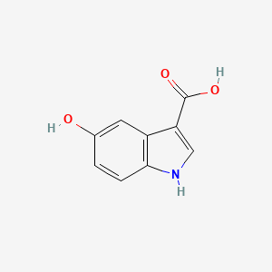 molecular formula C9H7NO3 B1583457 5-Hydroxy-1H-indole-3-carboxylic acid CAS No. 3705-21-3