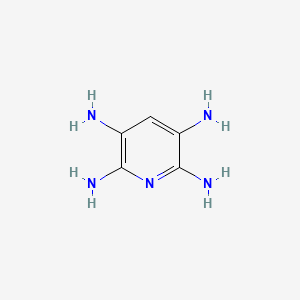 molecular formula C5H9N5 B1583460 Pyridine-2,3,5,6-tetraamine CAS No. 38926-45-3