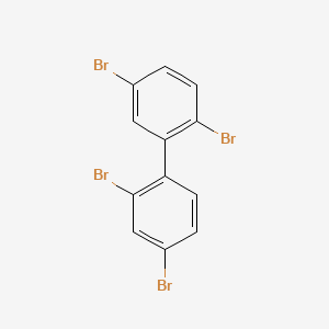 molecular formula C12H6Br4 B1583462 2,2',4,5'-Tetrabromobiphenyl CAS No. 60044-24-8