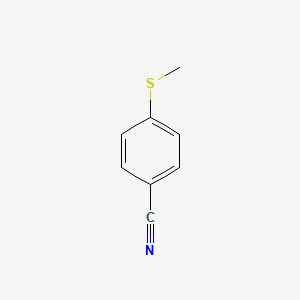 molecular formula C8H7NS B1583463 4-(Methylthio)benzonitrile CAS No. 21382-98-9