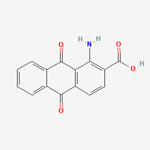molecular formula C15H9NO4 B1583480 1-Aminoanthraquinone-2-carboxylic acid CAS No. 82-24-6
