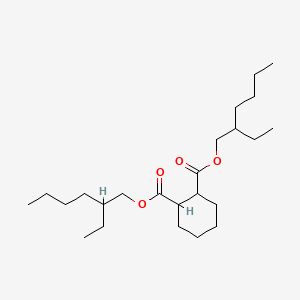molecular formula C24H44O4 B1583481 Bis(2-ethylhexyl) cyclohexane-1,2-dicarboxylate CAS No. 84-71-9