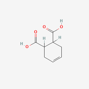 molecular formula C8H10O4 B1583482 Cyclohex-4-ene-1,2-dicarboxylic acid CAS No. 88-98-2