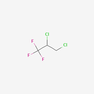 molecular formula C3H3Cl2F3 B1583484 2,3-Dichloro-1,1,1-trifluoropropane CAS No. 338-75-0