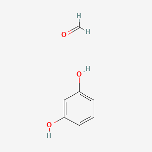 Formaldehyde, polymer with 1,3-benzenediol