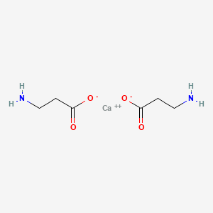 molecular formula C6H12CaN2O4 B1583486 β-丙氨酸钙 CAS No. 36321-40-1