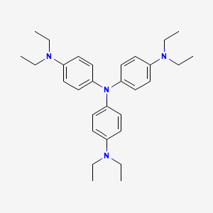 molecular formula C30H42N4 B1583506 Tris[4-(diethylamino)phenyl]amine CAS No. 47743-70-4