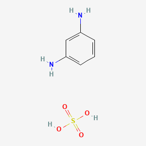 molecular formula C6H10N2O4S B1583517 1,3-苯二胺硫酸盐 CAS No. 541-70-8