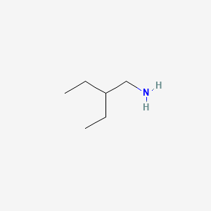 molecular formula C6H15N B1583521 2-Ethylbutylamine CAS No. 617-79-8