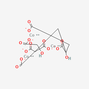 B1583525 Cobaltous citrate CAS No. 866-81-9