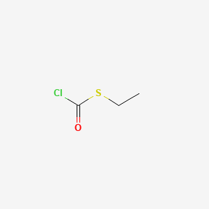 molecular formula C3H5ClOS B1583529 Carbonochloridothioic acid, S-ethyl ester CAS No. 2941-64-2