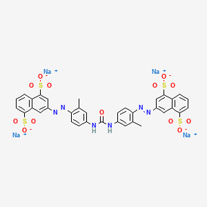 molecular formula C35H24N6Na4O13S4 B1583531 Direct Yellow 50 CAS No. 3214-47-9