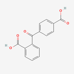 molecular formula C15H10O5 B1583535 2-(4-Carboxybenzoyl)benzoic acid CAS No. 85-58-5