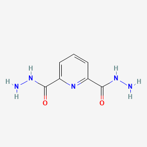 molecular formula C7H9N5O2 B1583541 Pyridine-2,6-dicarbohydrazide CAS No. 5112-36-7