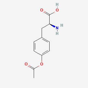 molecular formula C11H13NO4 B1583542 O-ACETYL-L-TYROSINE CAS No. 6636-22-2