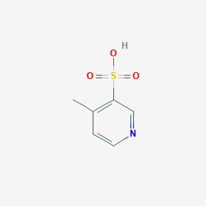 molecular formula C6H7NO3S B1583544 4-Methylpyridine-3-sulfonic acid CAS No. 4808-71-3