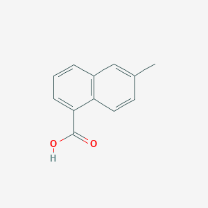 molecular formula C12H10O2 B1583545 6-Methylnaphthalene-1-carboxylic acid CAS No. 6315-19-1