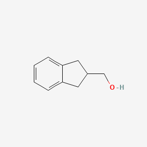 molecular formula C10H12O B1583547 (2,3-Dihydro-1H-inden-2-YL)methanol CAS No. 5445-45-4