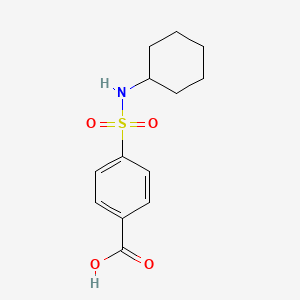 4-(Cyclohexylsulfamoyl)benzoic acid