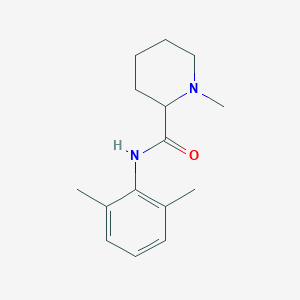 molecular formula C15H22N2O B158355 Mepivacaine CAS No. 96-88-8