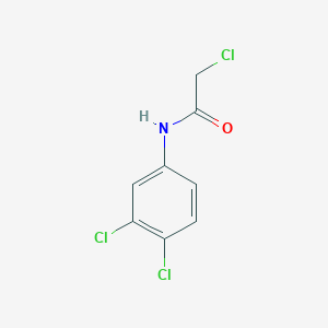 molecular formula C8H6Cl3NO B1583555 2-chloro-N-(3,4-dichlorophenyl)acetamide CAS No. 20149-84-2