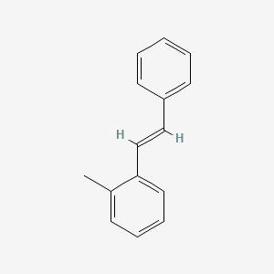 Benzene, 1-methyl-2-(2-phenylethenyl)-